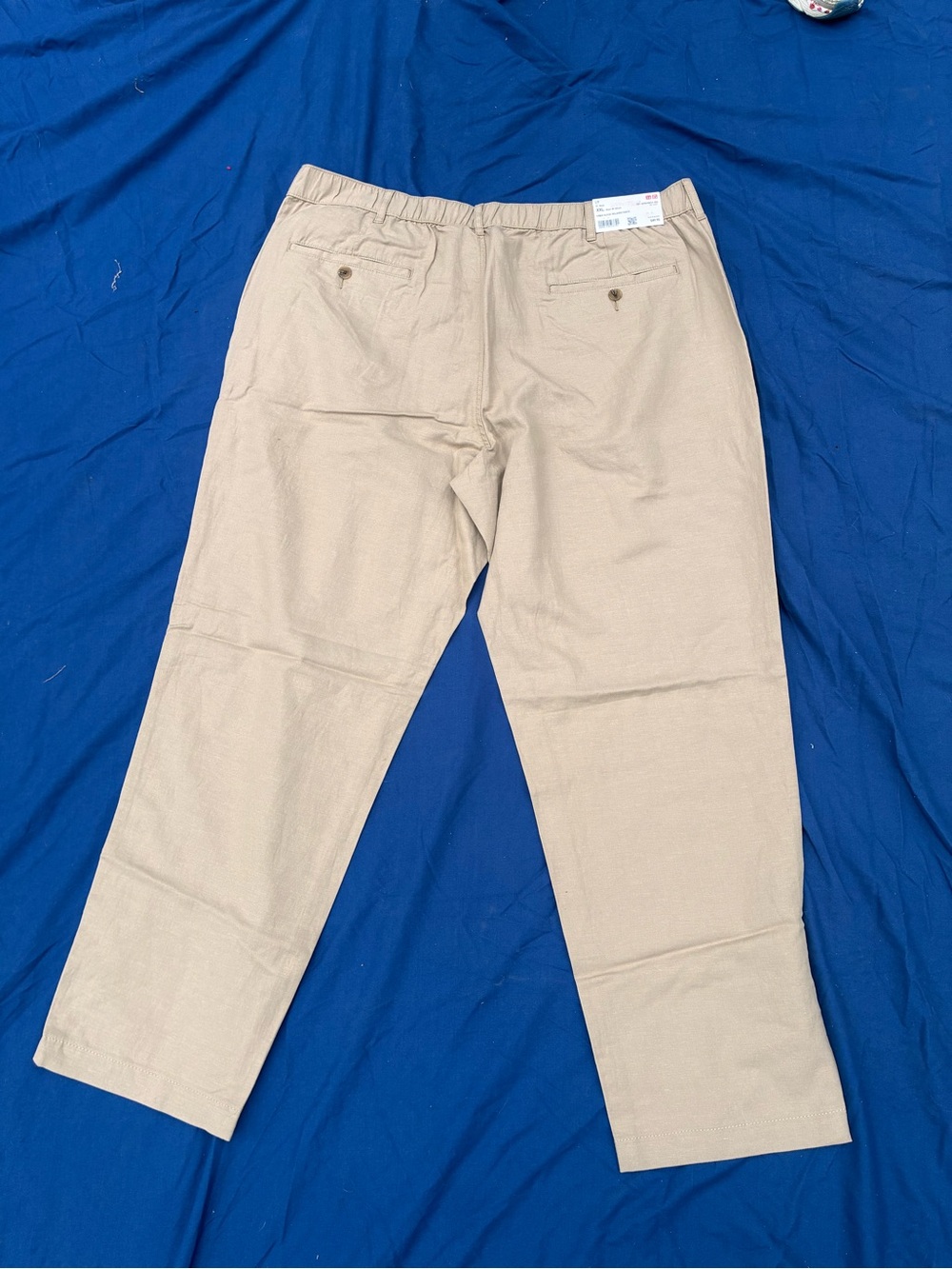 Men's Tan Casual Pants - Picture 2 of 3
